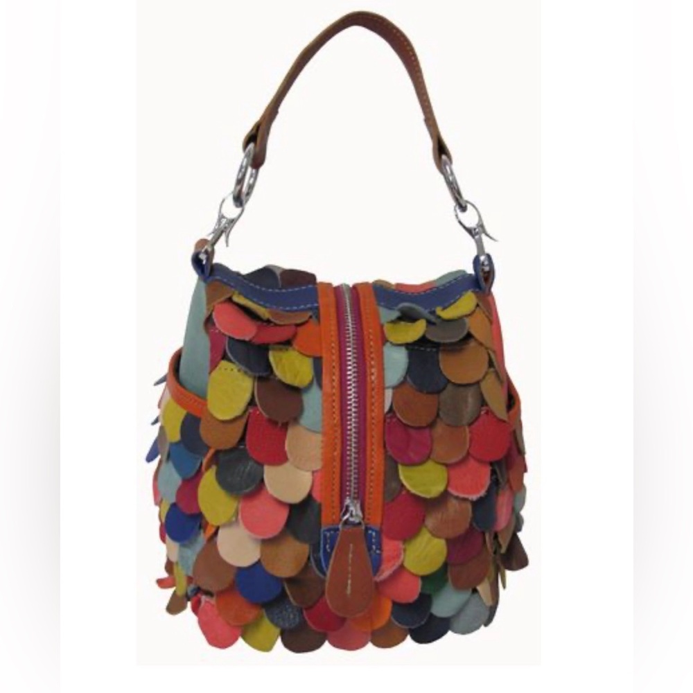 Ameri Leather Colorful Leather Women Bag